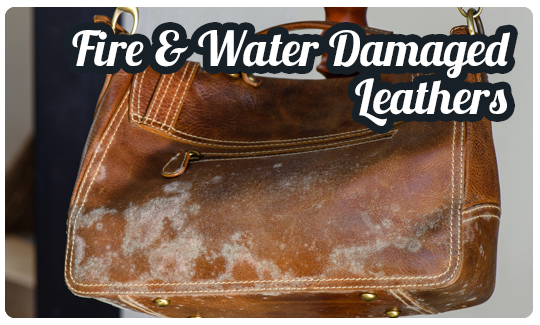 Fire & Water Damaged Leather