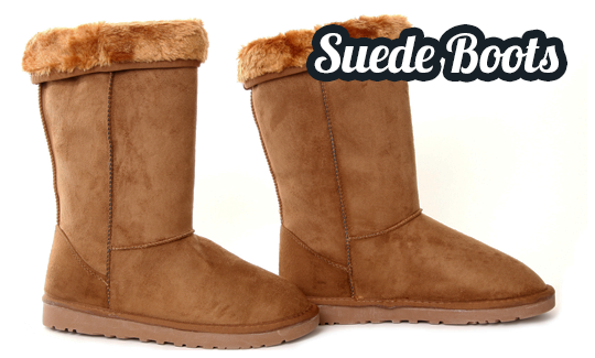 Suede Boots
